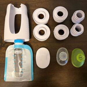 Kiinde Twist Breastmilk Storage System Bundle | New Sealed + Extra Accessories